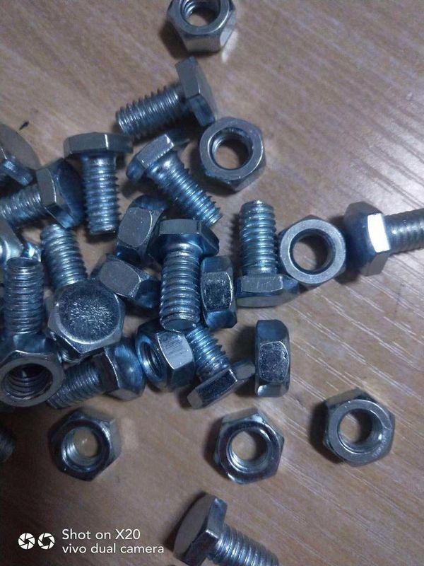 Zinc Plated Hexagon Screws Bolt And Nuts  BS1083
